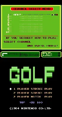 PlayChoice-10: Golf-MAME 2003